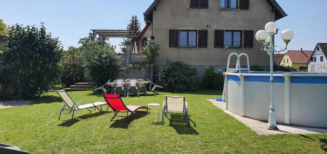 Maison De Vacances Avec Piscine, Proche Strasbourg Et Europa Park Sand Екстериор снимка